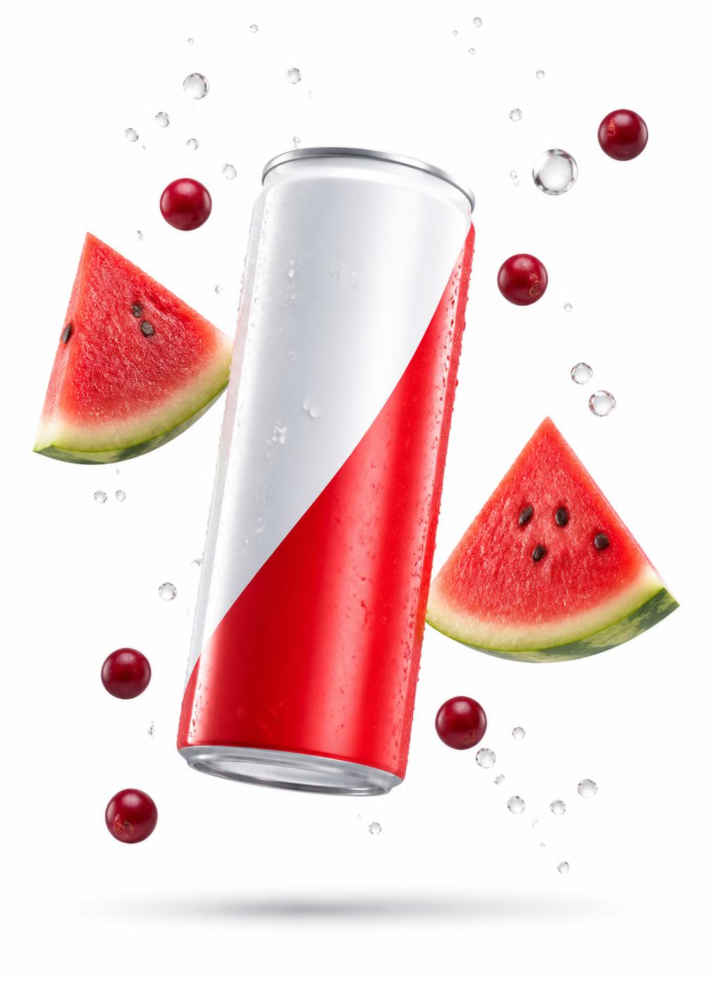 DIGITS Watermelon Cranberry can